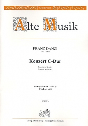 Konzert C-Dur fr Fagott und Orchester fr Fagott und Klavier