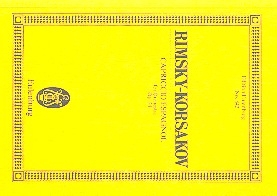 Capriccio espagnol op.34 fr Orchester Studienpartitur