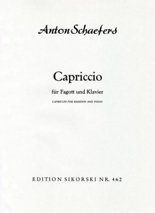 Capriccio fr Fagott und Klavier