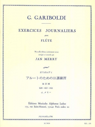 Exercices journaliers op.89 pour flte
