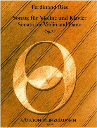 Sonate op.71 fr Violine und Klavier