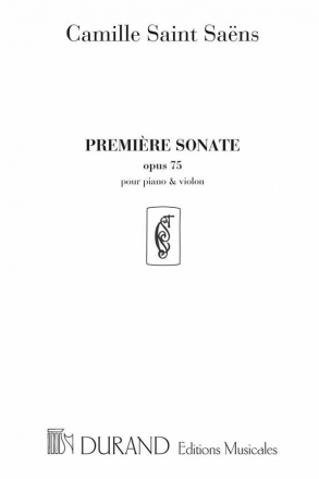 Sonate r mineur no.1 op.75 pour violon et piano