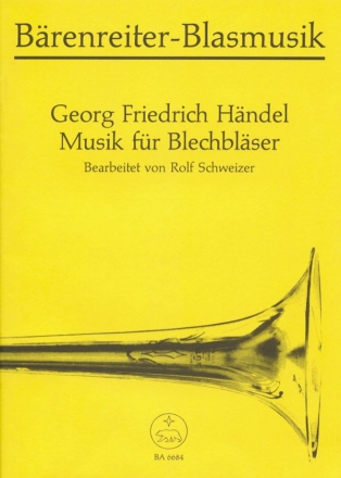 Musik fr 4-8 Blechblser und Pauke Partitur