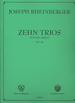 10 Trios op.49 fr Orgel