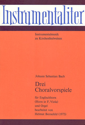 3 Choralvorspiele fr Englischhorn und Orgel