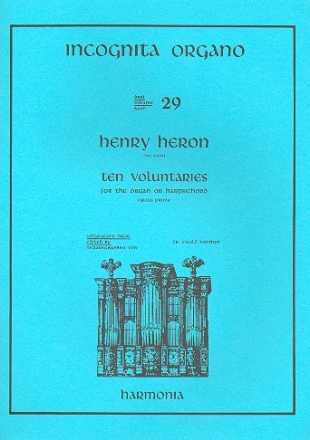 10 Voluntaries for the organ or harpsichord, opera prima