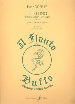 Duettino sur des motifs hongrois op.36 pour 2 fltes et piano