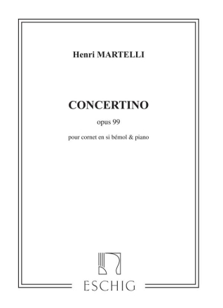 CONCERTINO FUER HORN IN B UND KLAVIER OP.99    PARTITUR+STIMME