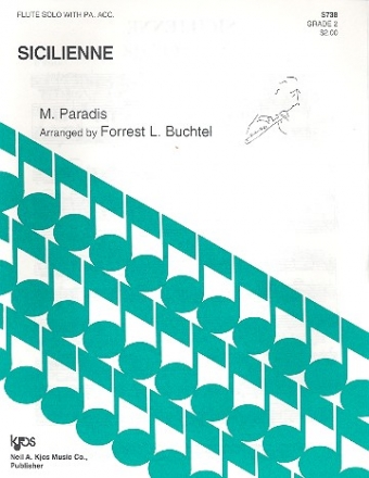 Sicilienne  for flute and piano