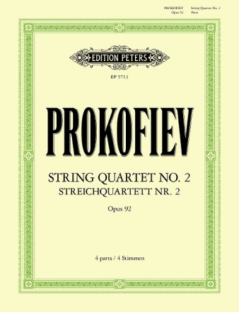 Streichquartett Nr.2 op.92 Stimmen