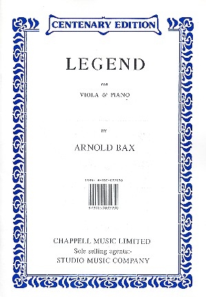 Legend for viola and piano