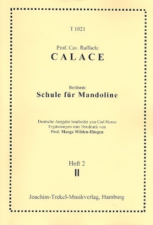 Berhmte Schule fr Mandoline, Band 2