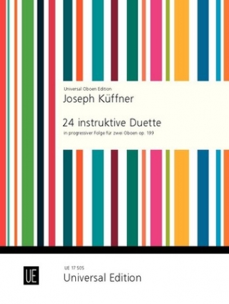 24 instruktive Duette op.199 fr 2 Oboen Spielpartitur