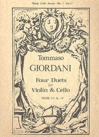 4 Duets vol.1 (nos.1-2) for violin and cello score and parts
