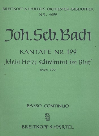 Mein Herze schwimmt im Blut Kantate Nr.199 BWV199 Cembalo