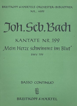 Mein Herze schwimmt im Blut Kantate Nr.199 BWV199 Cembalo