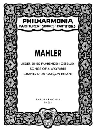 Lieder eines fahrenden Gesellen fr Gesang und Kammerensemble Partitur