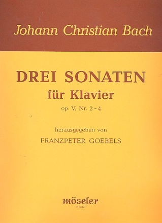 3 Sonaten op.5,2-4 fr Klavier