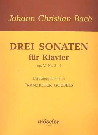 3 Sonaten op.5,2-4 fr Klavier