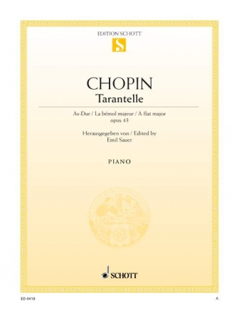 Tarantelle As-Dur op.43 fr Klavier