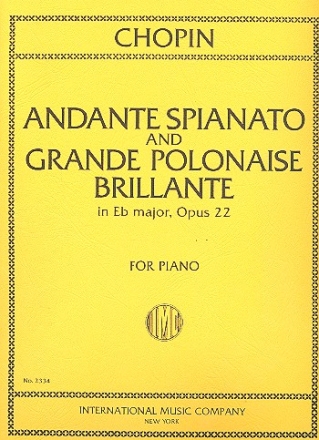 Andante Spianato and Grande Polonaise Brillante e flat major op.22 for piano