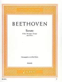 Sonate D-Dur op. 10/3 fr Klavier