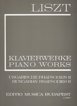 Klavierwerke Serie 1 Ungarische Rhapsodien Band 2 (Nr.10-19)  broschiert