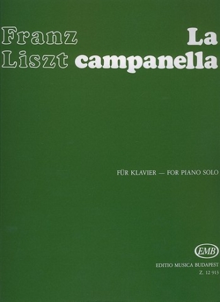 La campanella fr Klavier