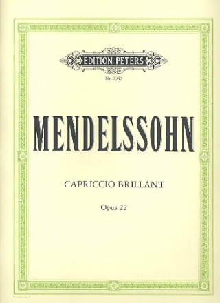 Capriccio brillant op.22 fr Klavier und Orchester fr 2 Klaviere