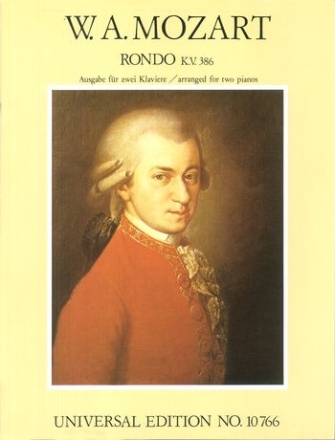 Rondo A-Dur KV386 fr Klavier und Orchester fr 2 Klaviere