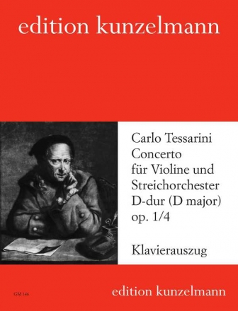 Concerto D-Dur op.1,4 fr Violine und Streicher fr Violine und Klavier