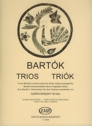 Trios fr 3 Violinen Spielpartitur