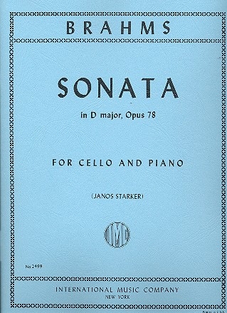 Sonata D major op.78 for violoncello and piano