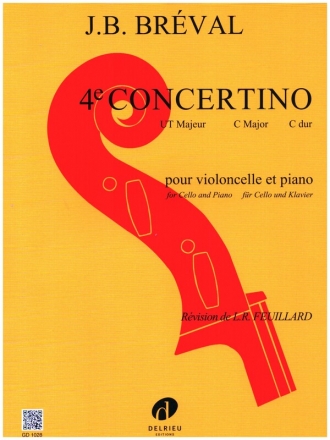 Concertino ut majeur no.4 pour violoncelle et piano