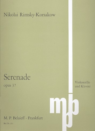 Serenade op.37 fr Violoncello und Klavier