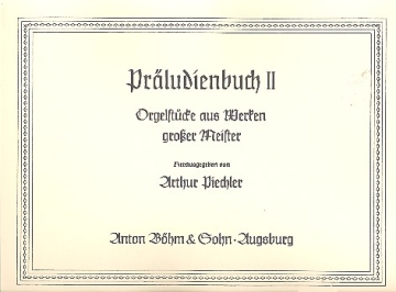 Prludienbuch 2  fr Orgel