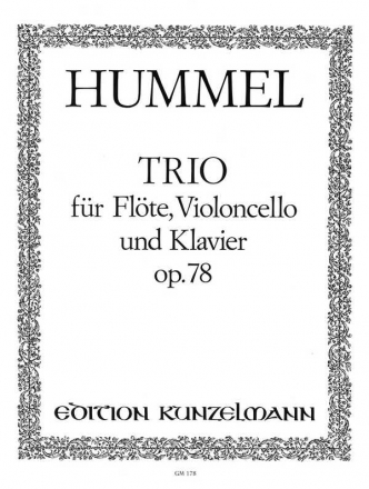 Trio op.78 fr Klavier, Violine und Violoncello Stimmen