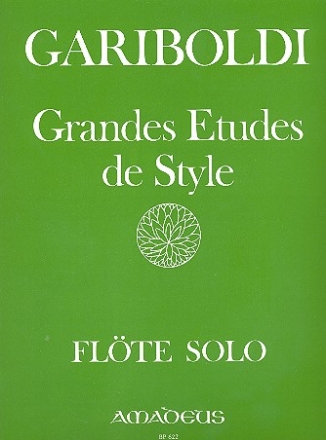 Grandes Etudes de Style op.134 fr Flte solo