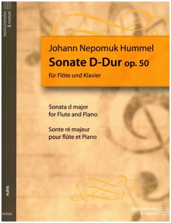 Sonate D-Dur op.50 fr Flte und Klavier