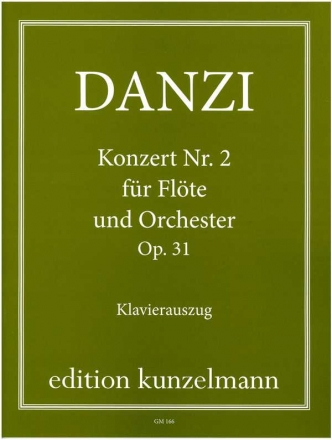 Konzert d-Moll Nr.2 op.31 fr Flte und Orchester fr Flte und Klavier