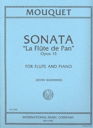 Sonata La flte de Pan op.15 for flute and piano