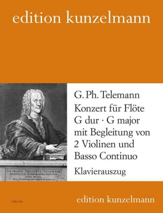 Konzert G-Dur fr Flte, 2 Violinen und Bc fr Flte und Klavier