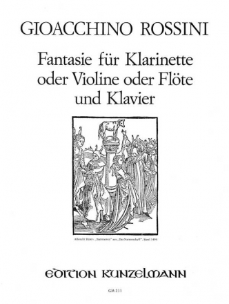 Fantasie fr Klarinette (Violine / Flte) und Klavier