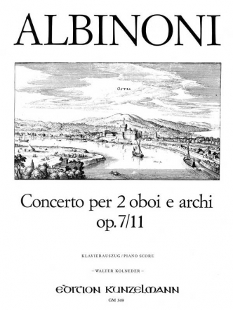 Concerto D-Dur op.7,11 fr 2 Oboen und Streichorchester fr 2 Oboen und Klavier