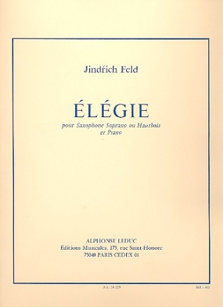 Elgie pour saxophone soprano (hautbois) et piano