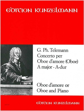 Konzert A-Dur fr Oboe d'amore und Orchester fr Oboe d'amore und Klavier