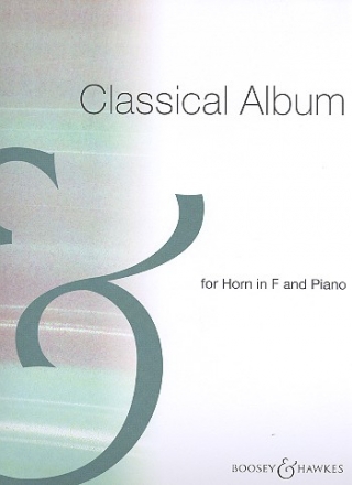 Classical Album for horn in F and piano