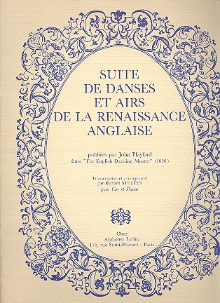 Suite de danses et airs de la renaissance anglaise pour cor et piano