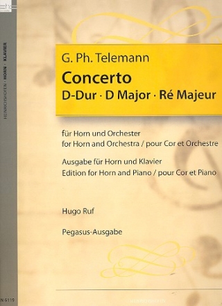 Concerto D-Dur fr Horn und Orchester fr Horn und Klavier