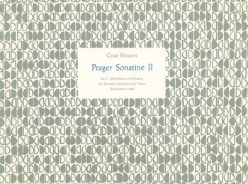 Prager Sonatine Nr.2 fr Sopranblockflte ud Klavier